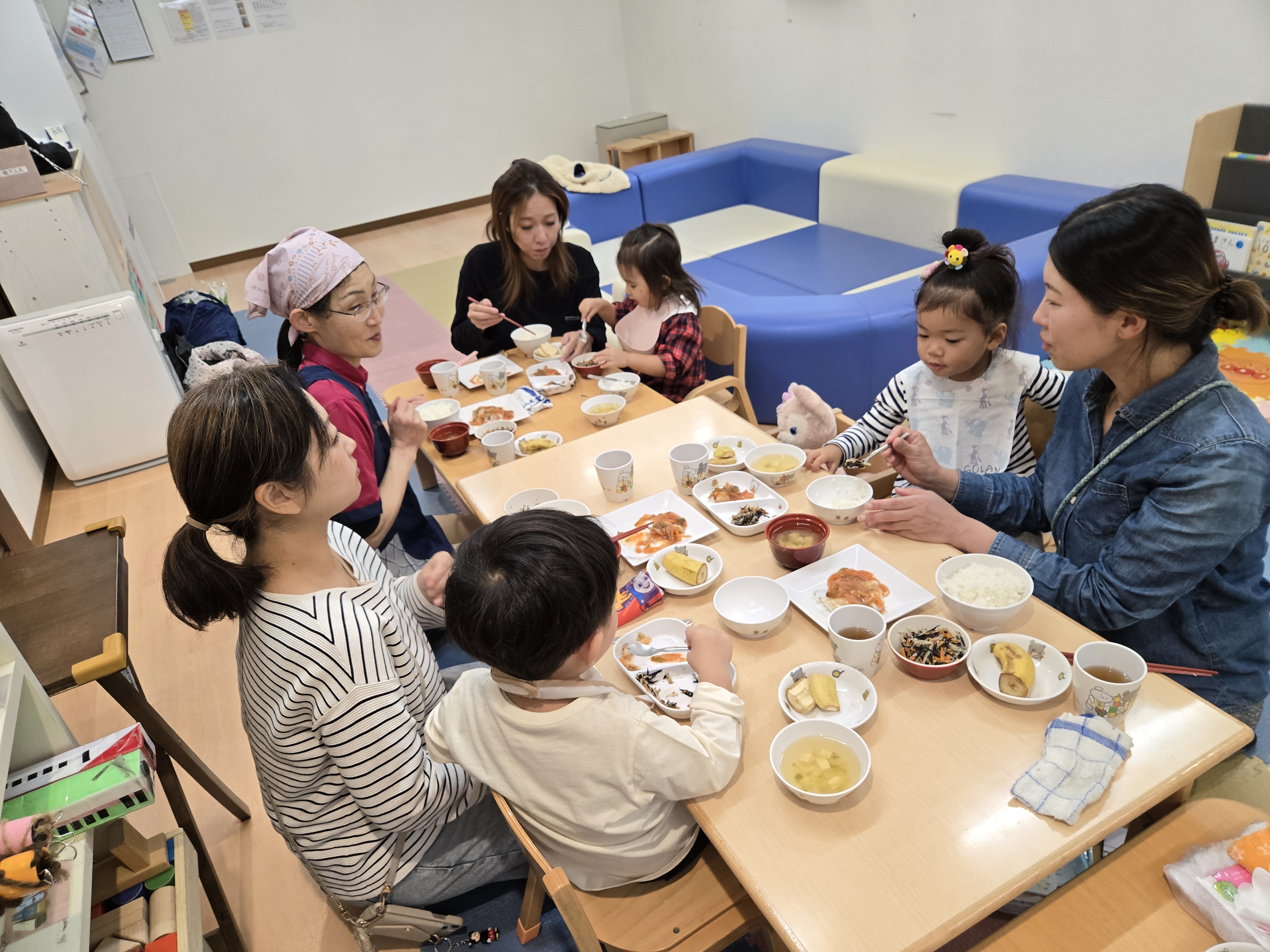 子育て広場　つどい　「給食試食会」