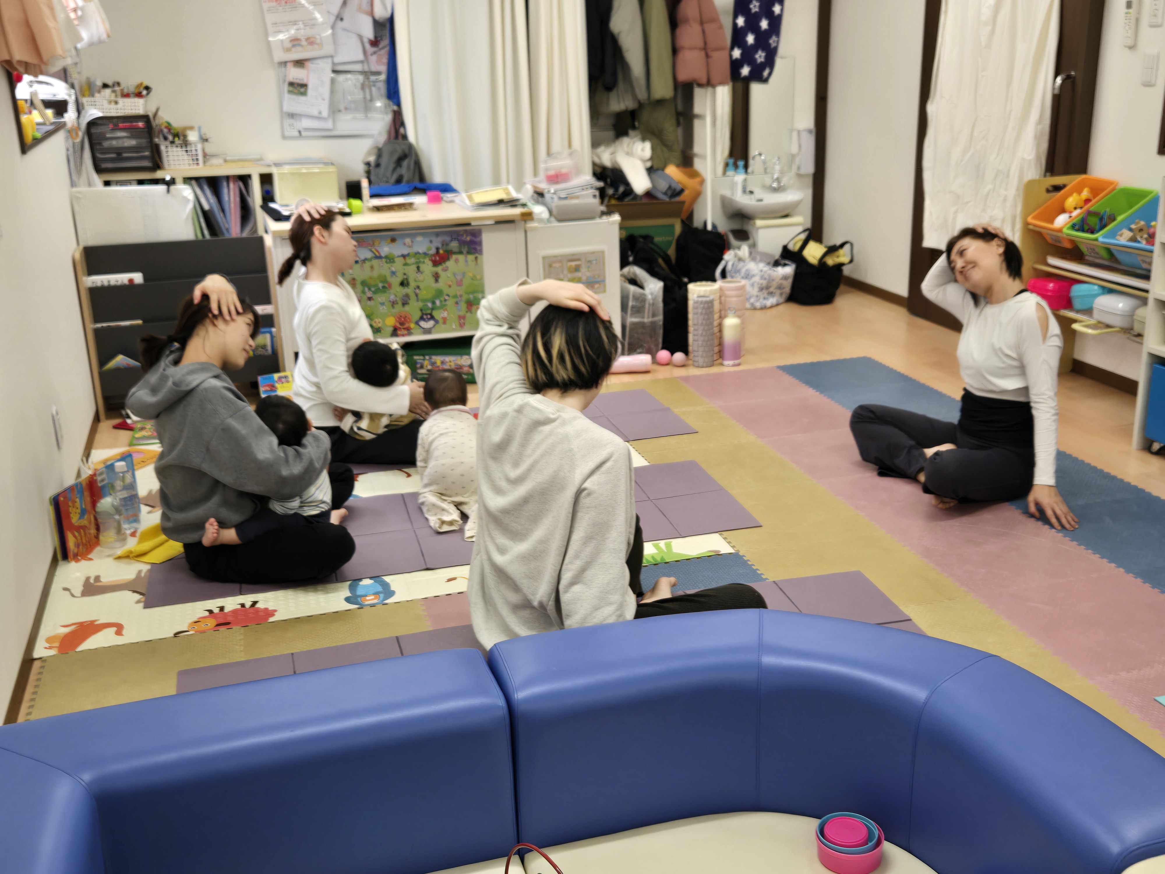 子育て広場 つどい「3ヶ月集中 ママヨガDE体質改善」