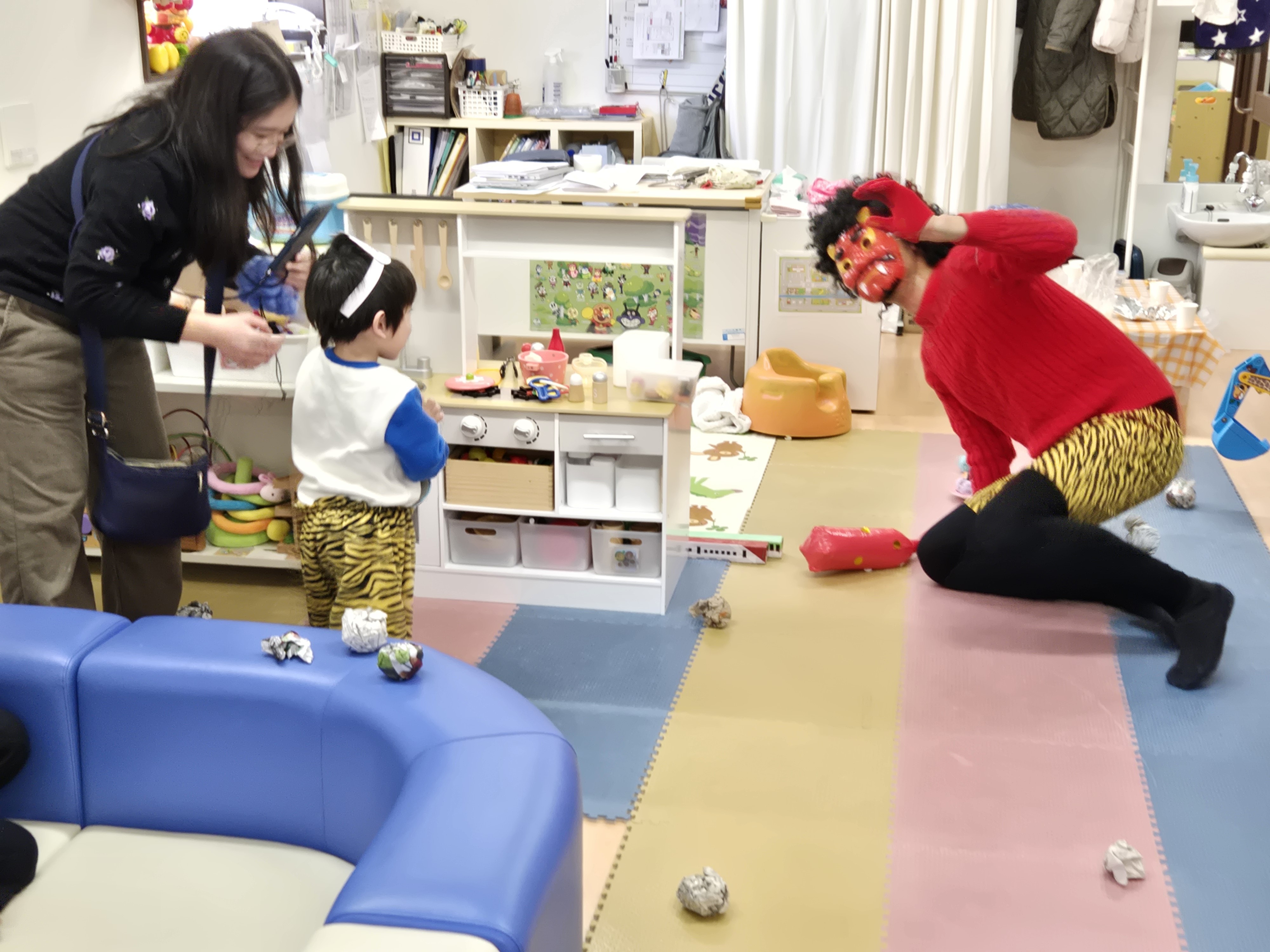 子育て広場 つどい 「節分会」