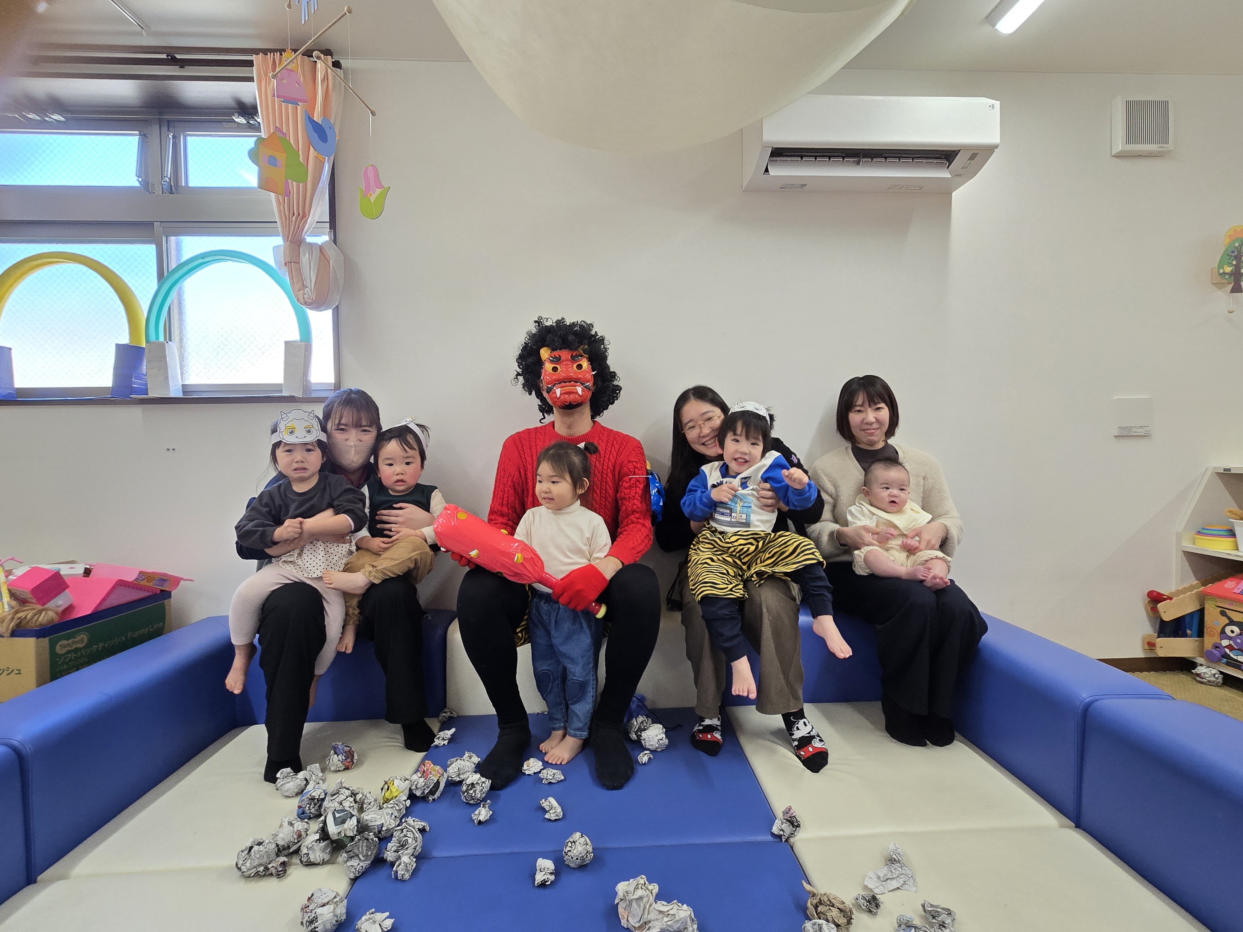 子育て広場 つどい 「節分会」