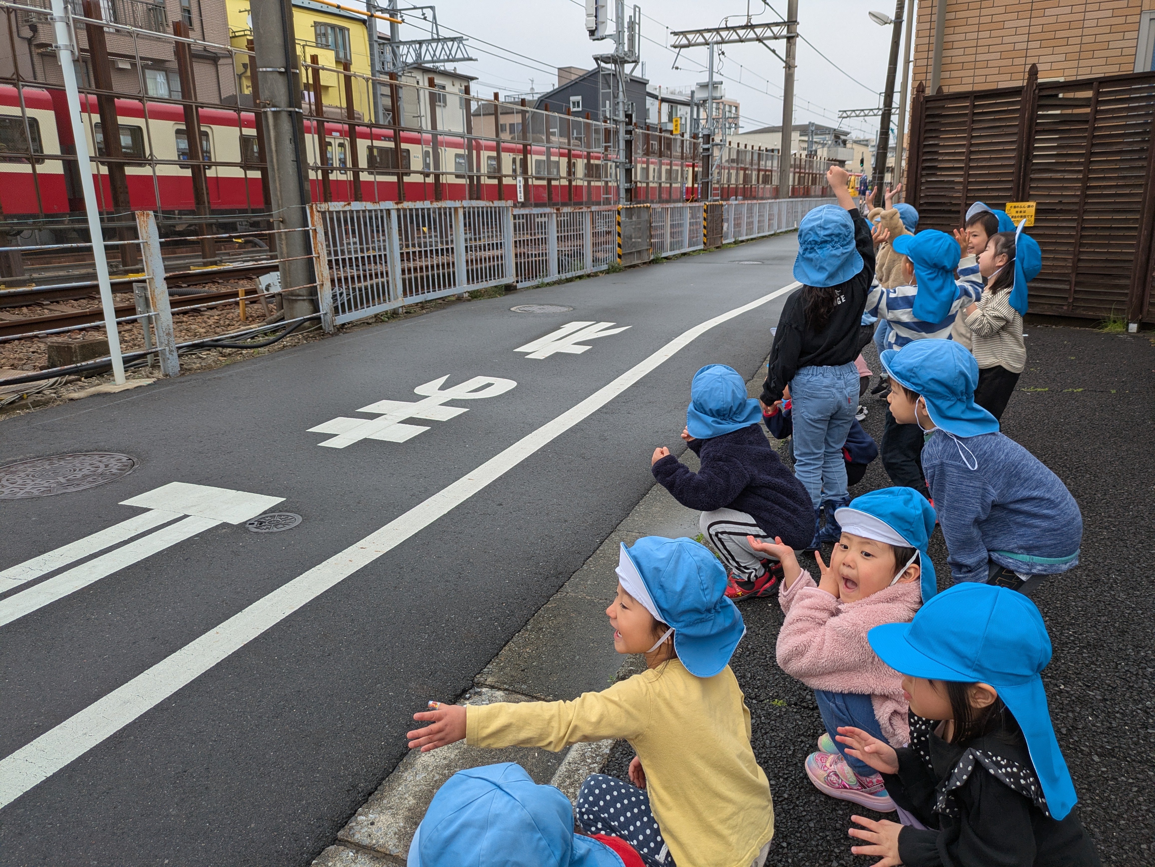 雨上がりの散歩