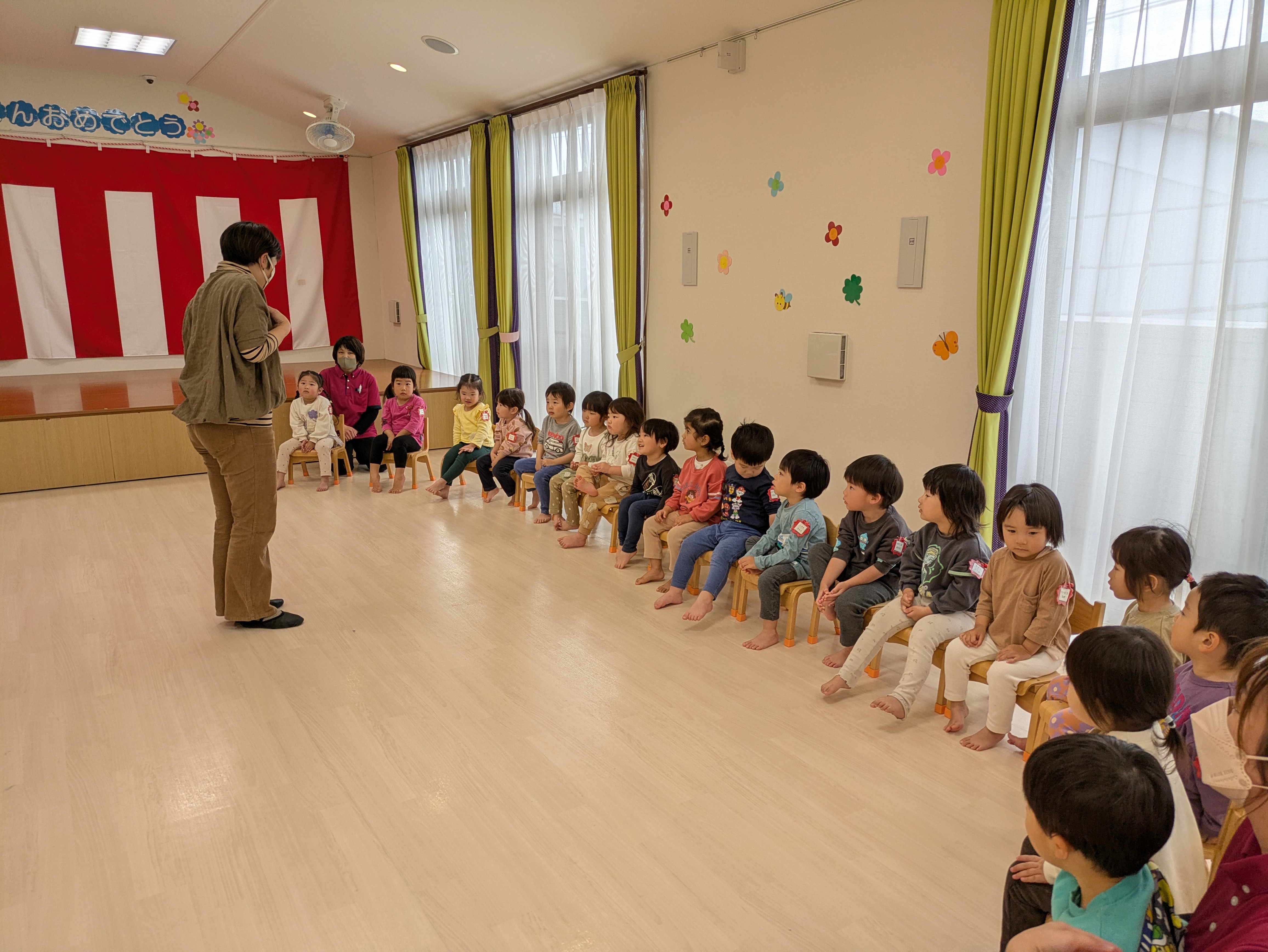 初めてのリトミック♪